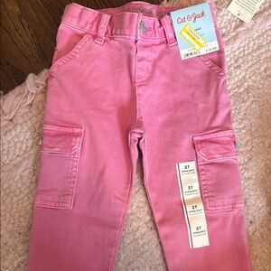 Cat & Jack Pink Kids Cargo Pants